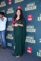Varsha Bollamma at Constable Kanakam Trailer Launch
